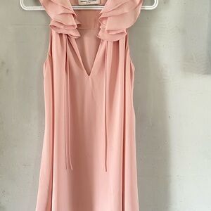 Amanda UpRichard Pink Sleeveless mini Dress size small
